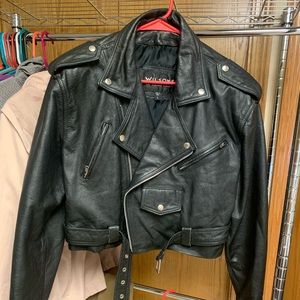 Genuine leather jacket